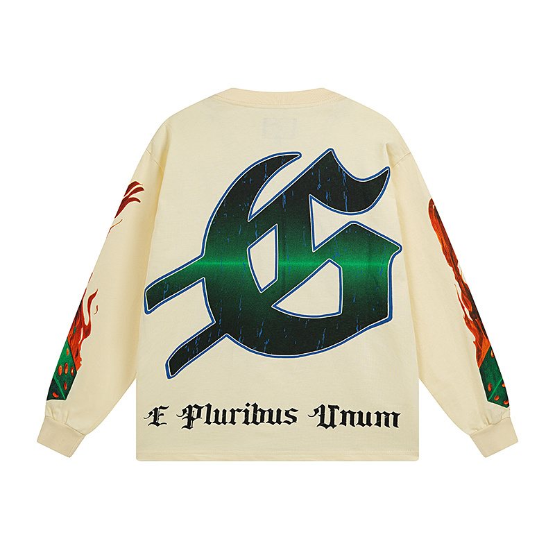 Godspeed E Pluribus Unum Graphic Long-Sleeve T-Shirt