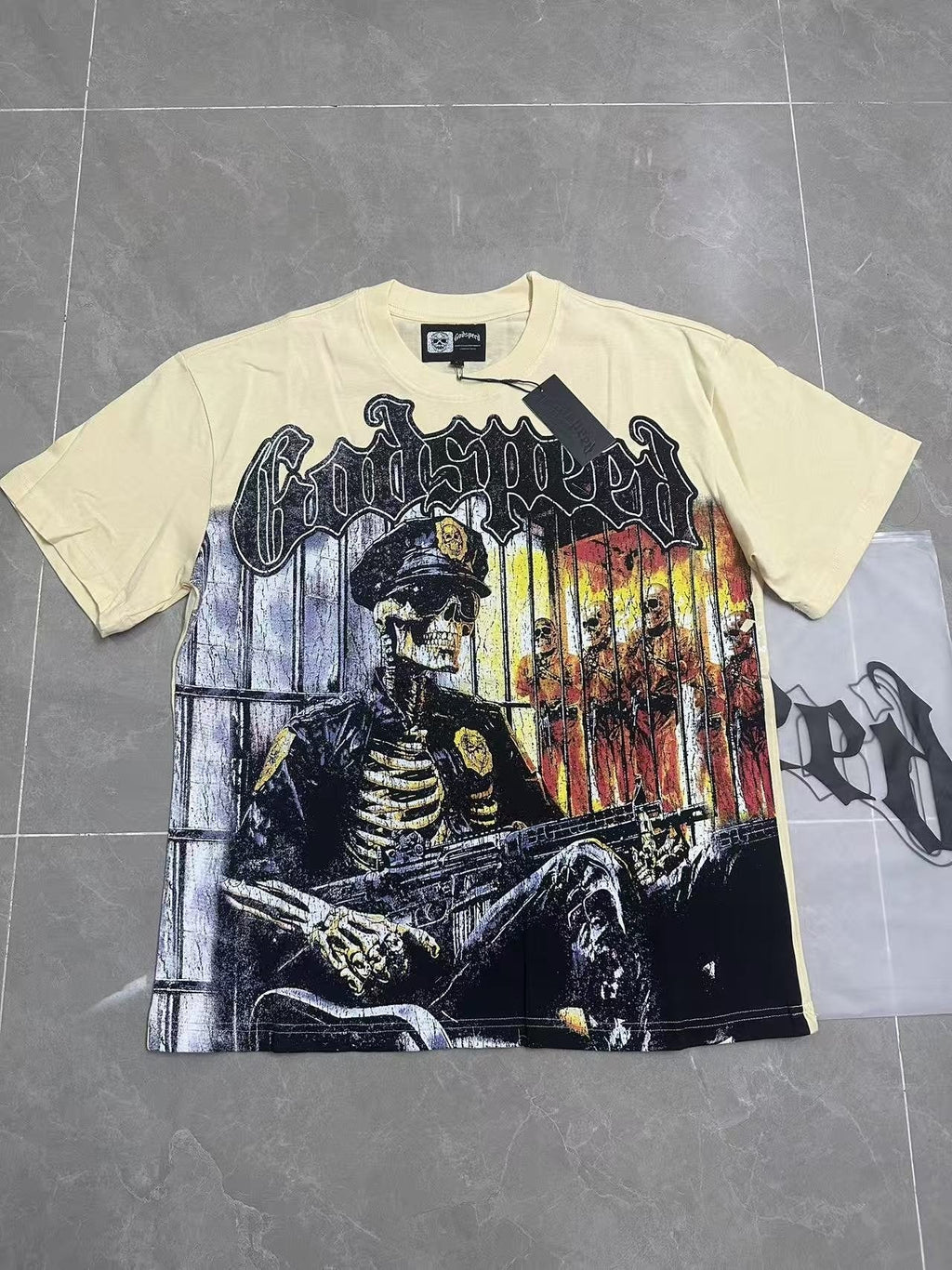 Godspeed Skeleton Graphic T-Shirt