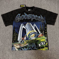 Godspeed Acid-Wash Graphic T-Shirt