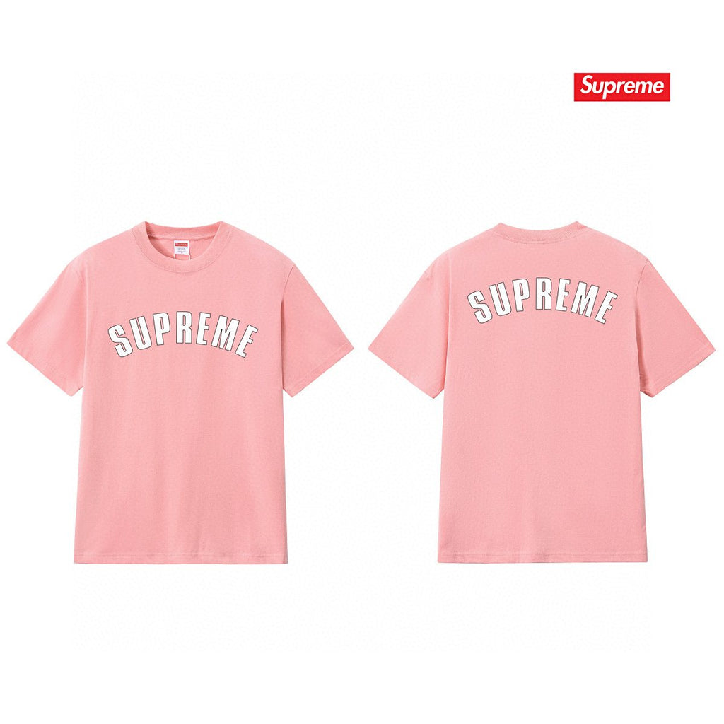 Supreme Cracked Arched Wordmark Graphic T-Shirt