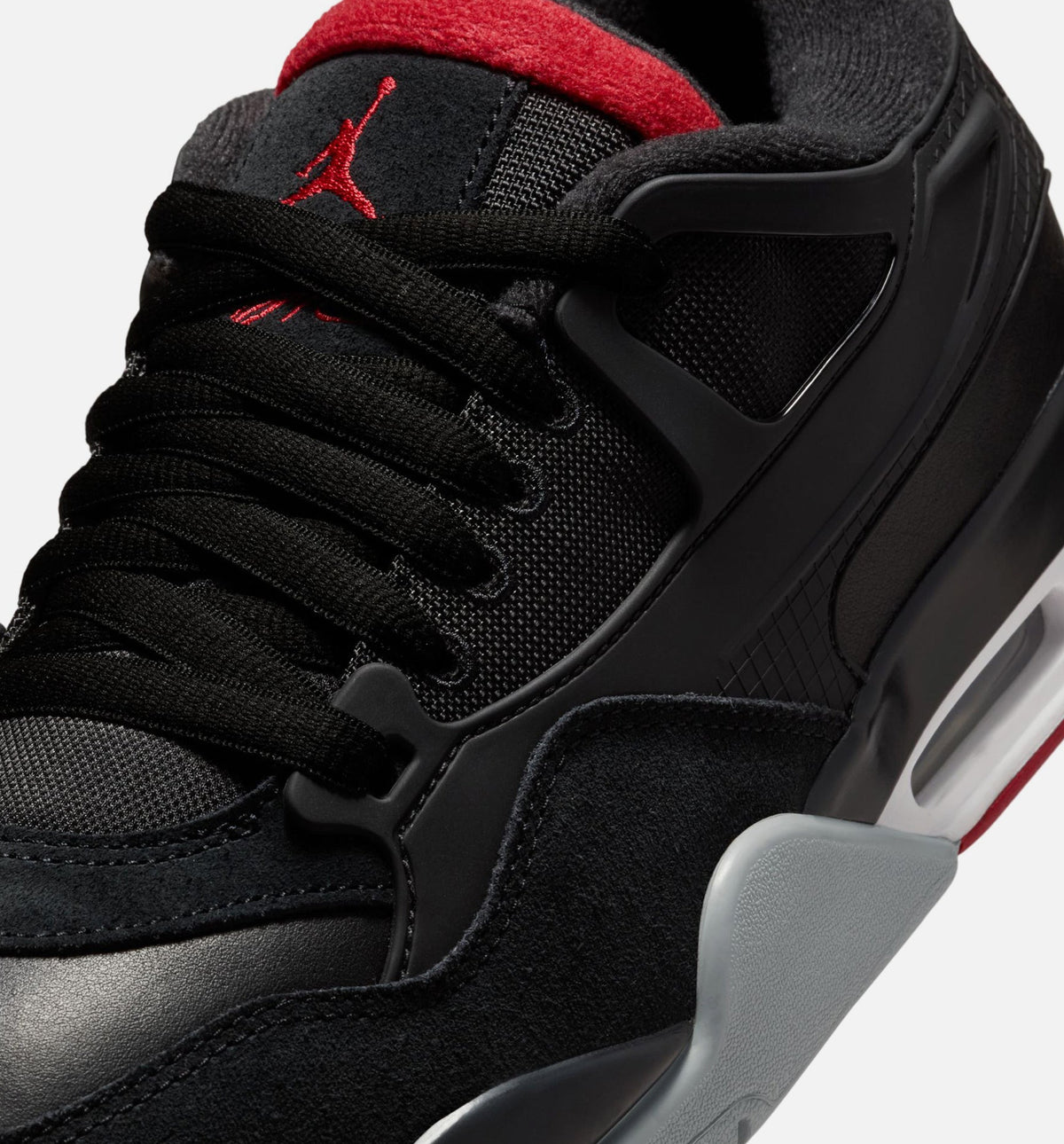 Air Jordan 4 RM – Men's Lifestyle Shoe | Black/Wolf Grey/White/Varsity Red