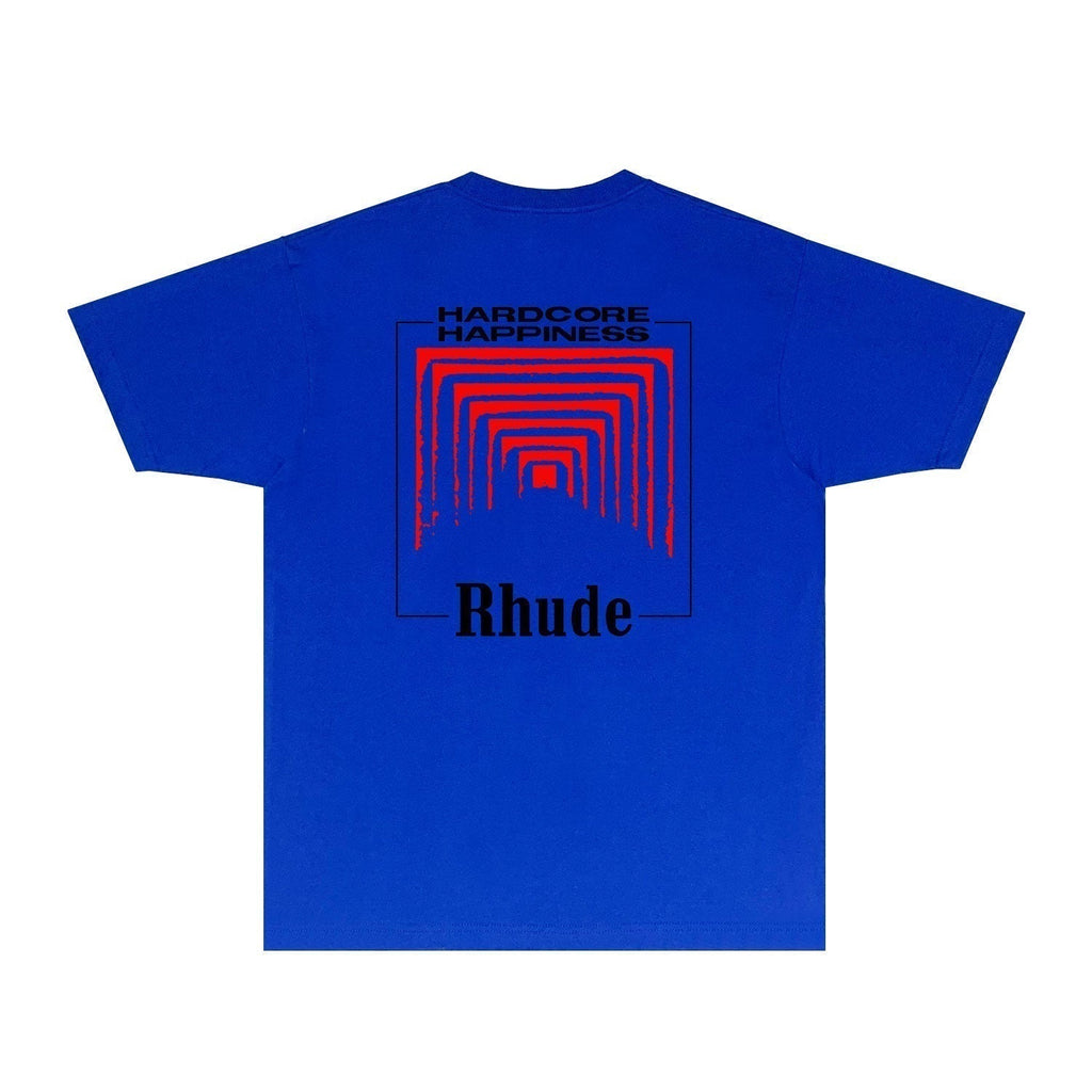 Rhude T-shirts Printed Trendy Pure Cotton