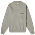 Fear of God Essentials SS22 Core Collection Crewneck Dark Oatmeal