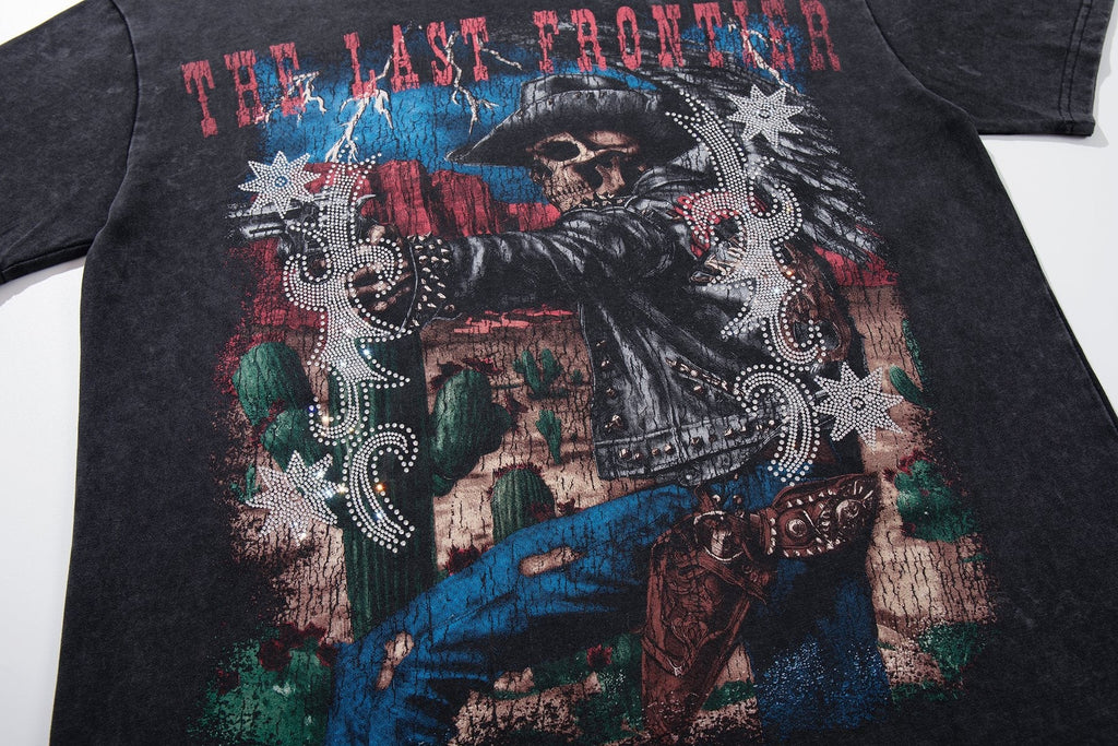 SUPPLY TEE Western Rider Graphic Short-Sleeve T-Shirt