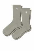 CARHARTT WIP MADISON PACK x2 SOCKS Shady / Purple
