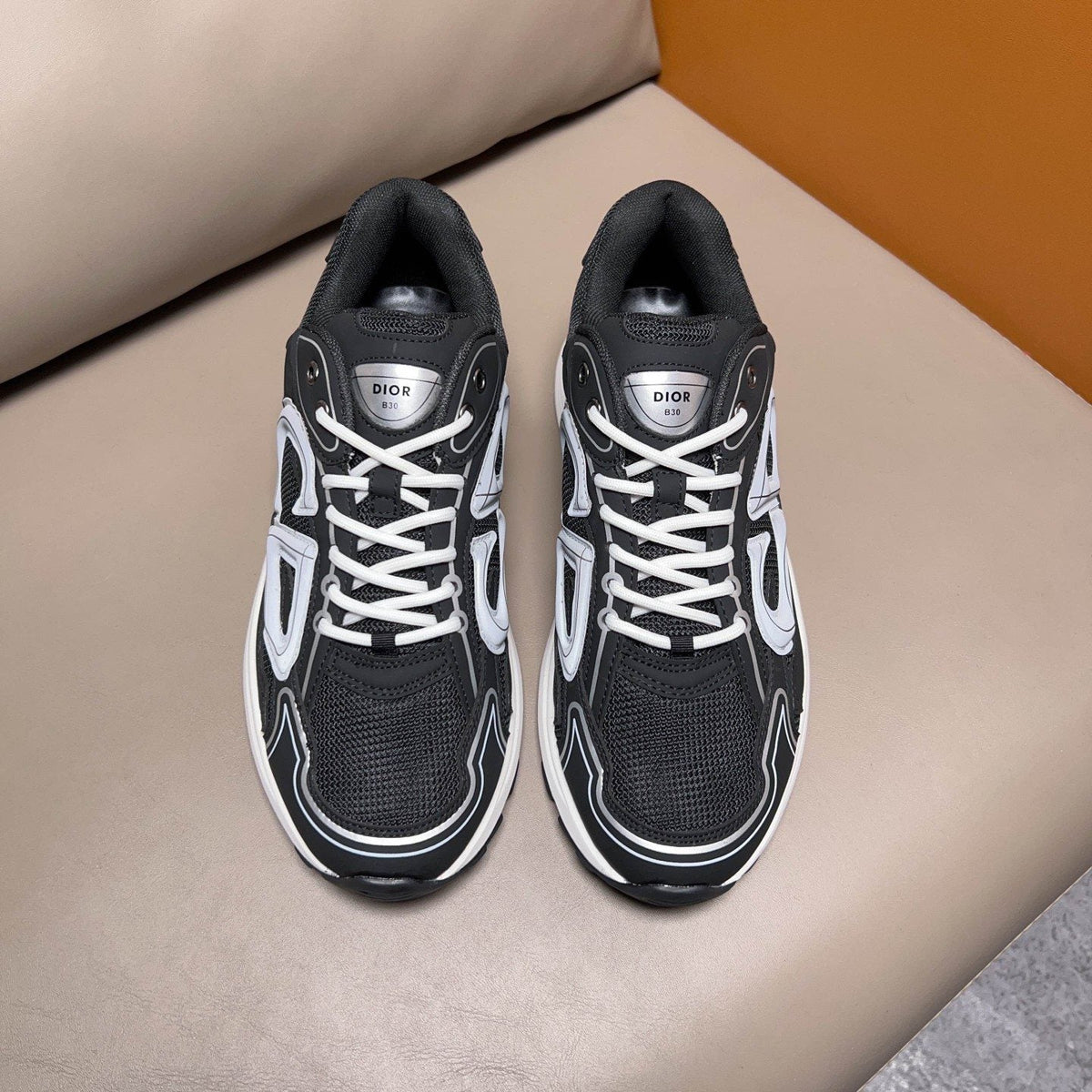 Dior B30 Black and Gray Sneakers
