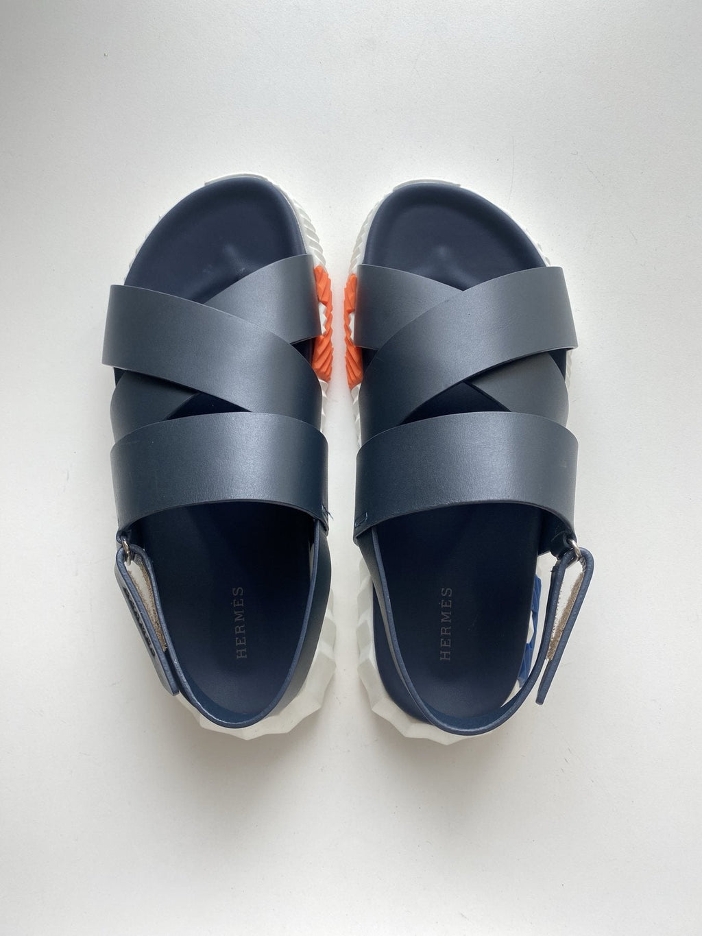 Hermès Nappa Calfskin Slingback Sandals