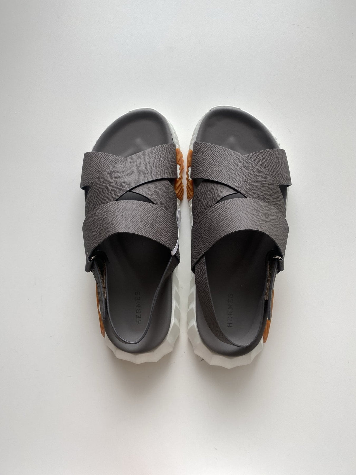 Hermès Nappa Calfskin Slingback Sandals