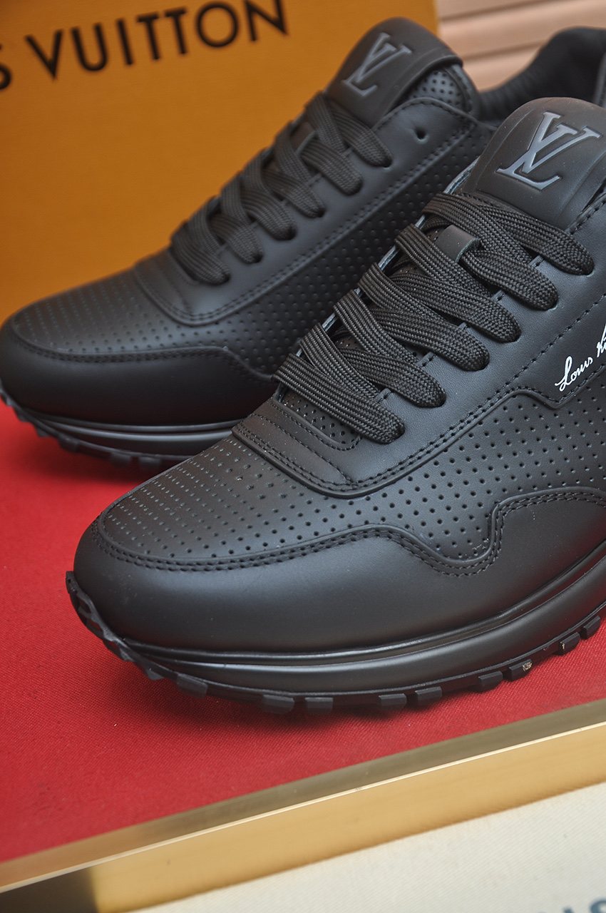 Louis Vuitton Dark Gray Low-Top Sneakers