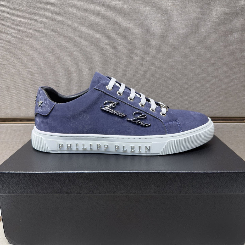 Philipp Plein Men's Script Detail Low-Top Sneakers